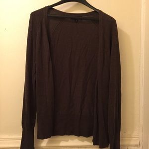 Chocolate brown Mossimo cardigan - M